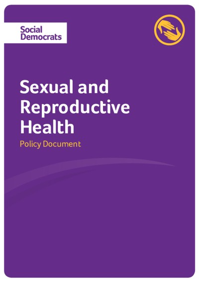 Sexual And Reproductive Health Policy Document 2018 Social 